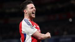 England and Arsenal midfield Declan Rice
