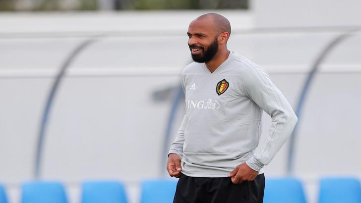 Belgium assistant Thierry Henry