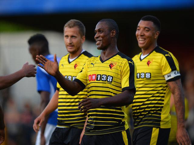 The high pressing of Watford's forwards could unsettle Mangala and Otamendi