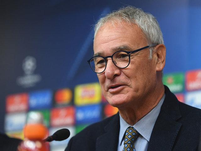 Ranieri will be expecting another Champions League victory on Tuesday