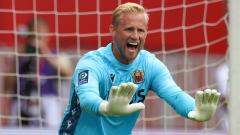Nice and Denmark goalkeeper Kasper Schmeichel