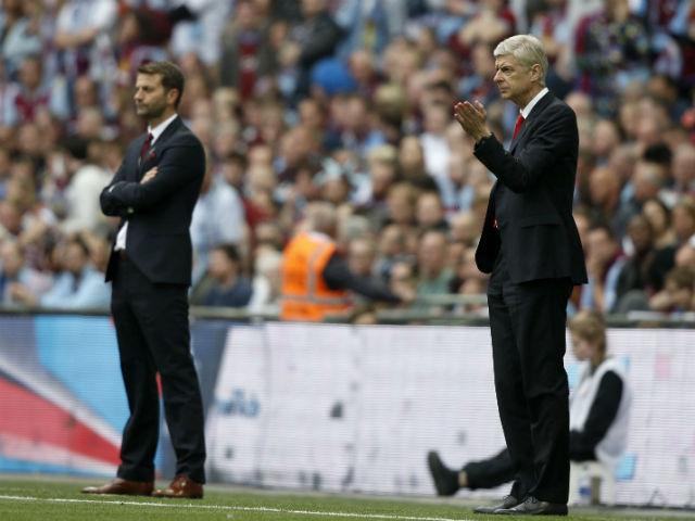 Arsene Wenger was able to tactically outwit Tim Sherwood this afternoon at Wembley