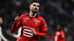 Rennes striker Martin Terrier