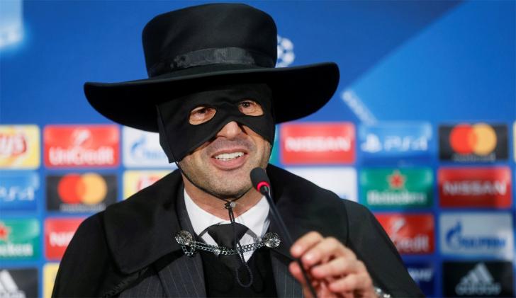 Donetsk manager Paulo Fonseca kept to a promise that he'd wear a Zorro mask if his side beat Manchester City. He might be wearing it again on Wednesday night. 