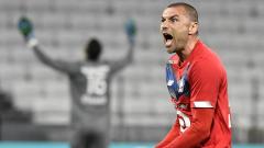 Turkey and Lille striker Burak Yilmaz