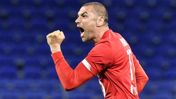 Lille and Turkey striker Burak Yilmaz