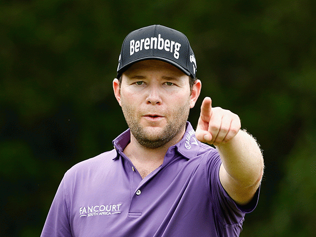 Branden Grace - the favourite to win at Wentworth with a round to go