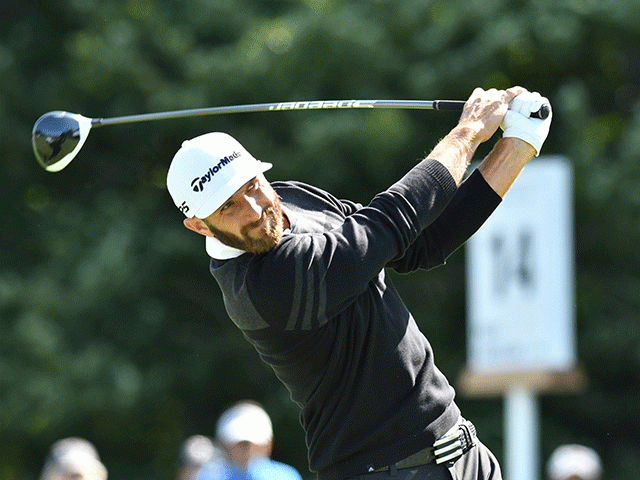 Dustin Johnson's brilliant driving marks him apart from the field this week 
