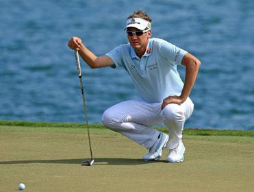 Ian Poulter – favourite to win the Honda Classic with 11 holes to play