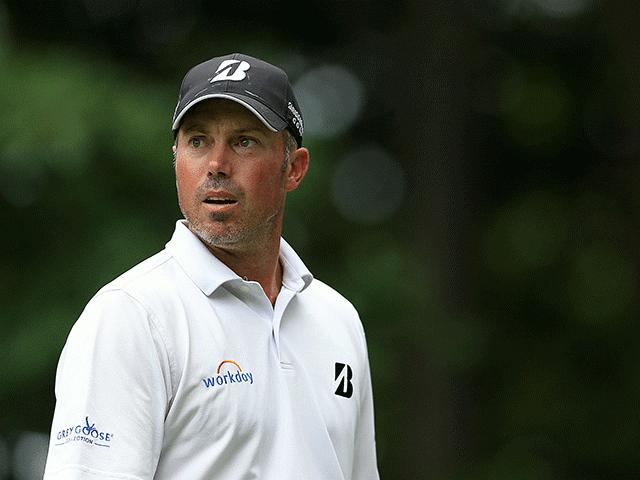 Matt Kuchar, the clear second at Royal Birkdale after three rounds
