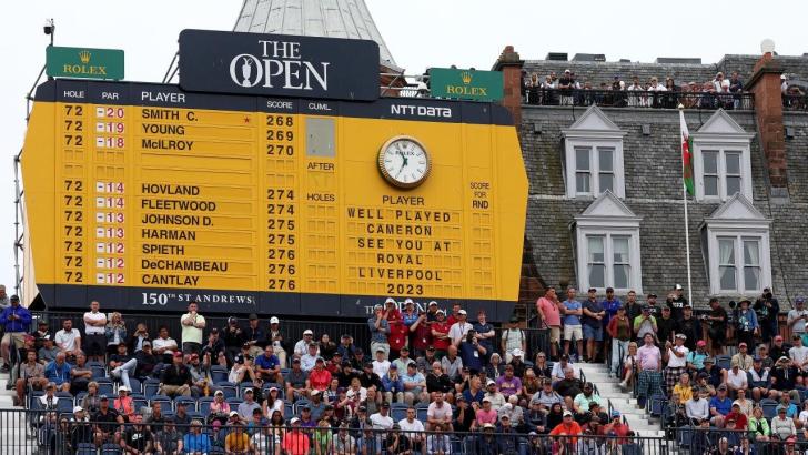 Open Championship 2022 Leaderboard