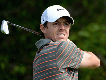 Rory McIlroy leads the field after day one at Hoylake