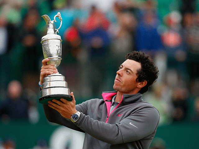 Rory does the business in 2014 - can we bag the winner of the Claret Jug this time round? 