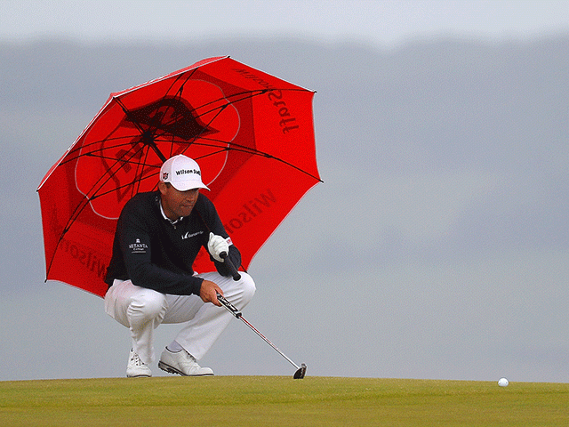 Experienced bad weather specialist Padraig Harrington was a typical Birkdale champion