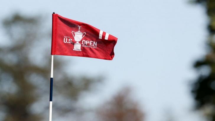 Flag from US Open 2020 at Winged Foot