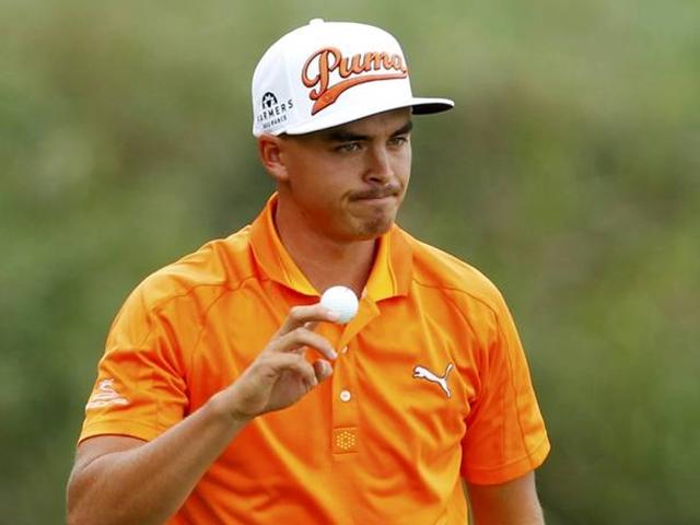 rickie fowler orange hat