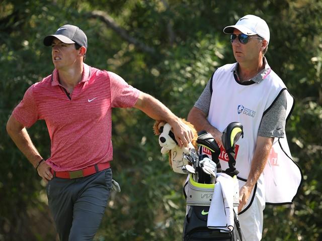 Together no more - Rory has split with his long-time caddie JP Fitzgerald