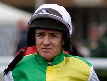 Barry Geraghty rides the well-backed Artful Artist at Galway