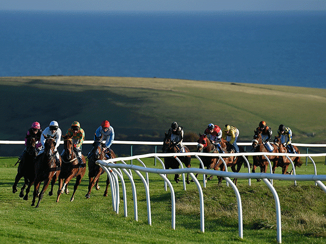 The afternoon racing concludes at Brighton 