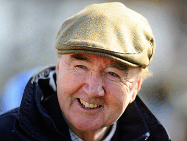 Dermot Weld trains the well-backed Sparkle Factor at York today