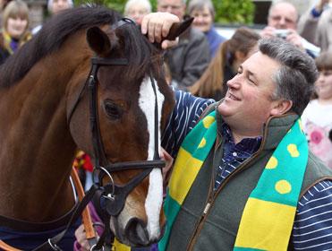The Greatest.  Four-time Betfair Chase winner Kauto Star
