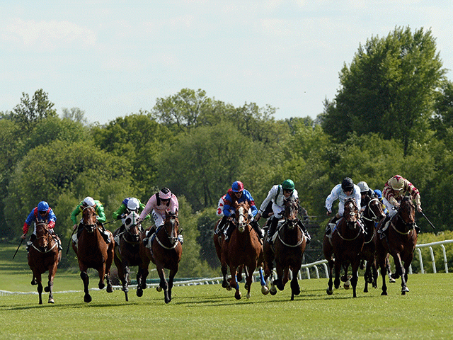 The evening racing comes from Leicester, Sandown and Naas 