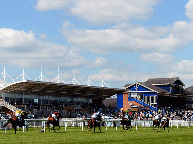 We're racing at Leicester (pictured), Ayr, and Sandown this afternoon