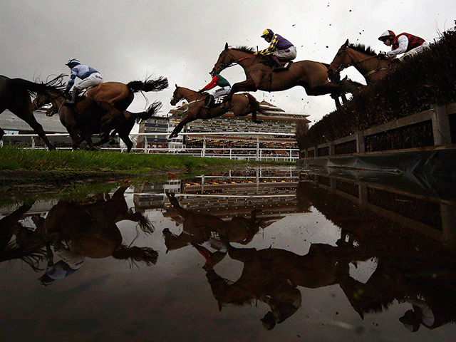 Newbury is just one of this afternoon's race meetings in England and Ireland