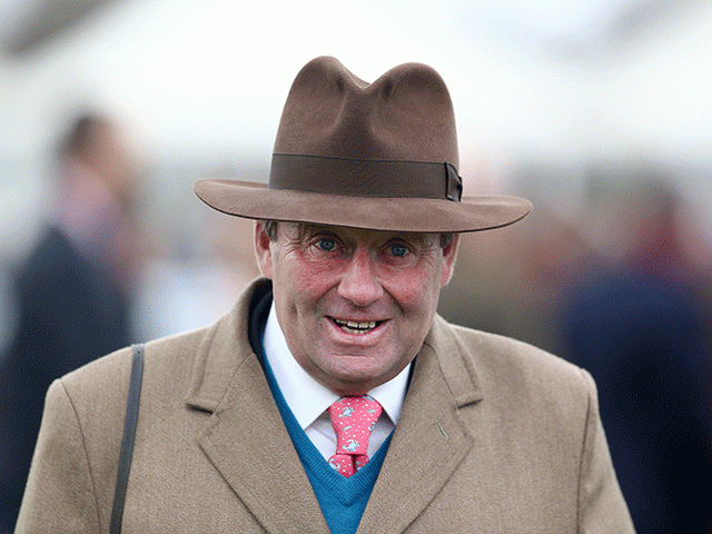 Nicky Henderson has a fantastic record in the Tolworth Novices' Hurdle at Sandown
