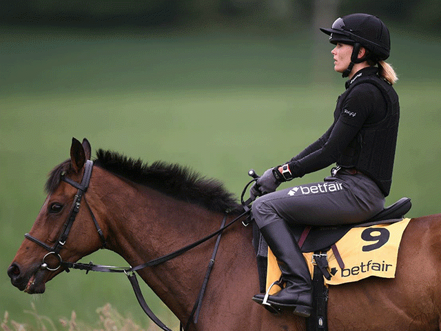 Victoria Pendleton's progress on her Switching Saddles journey is continuing apace