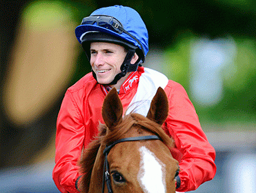Ryan Moore has eight booked rides at Newbury today