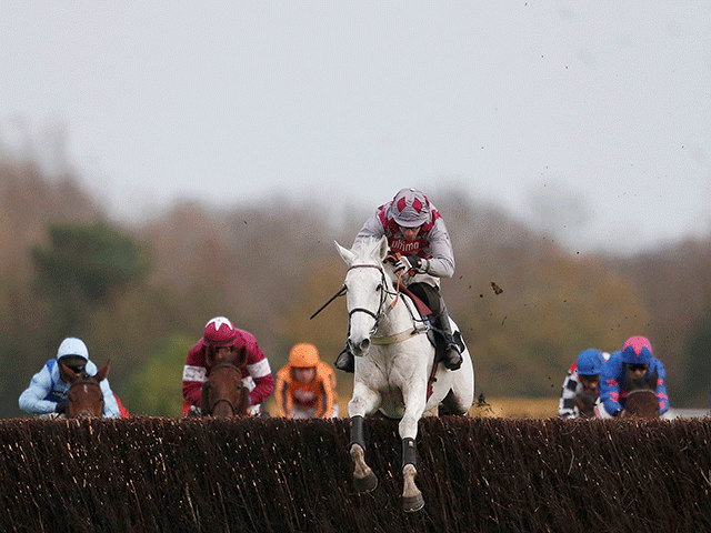 Smad Place ran away from his rivals at Newbury and is a big Gold Cup mover 