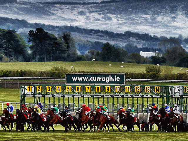 There are eight races on today's Curragh card