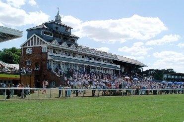 The beautiful grandstand at Thirsk 