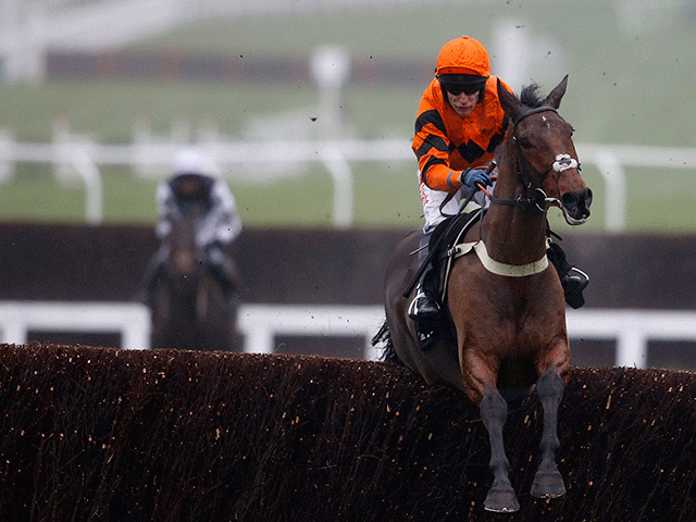 Thistlecrack ploughed through a few fences in a not entirely convincing jumping performance