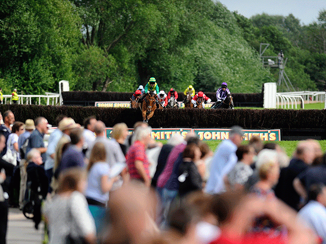 We're racing at Uttoxeter (pictured), Windsor, Cartmel and the Curragh on Sunday afternoon