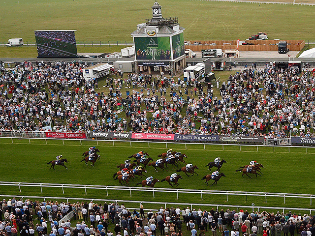 We're racing at York (pictured), Newton Abbot, and Newmarket this afternoon