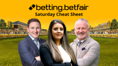 Saturday horse racing cheat sheet from Betfair