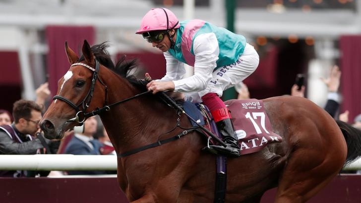 Enable and Frankie Dettori win the Arc at Chantilly