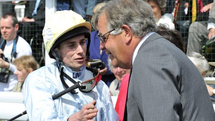 Sir Michael Stoute and Ryan Moore