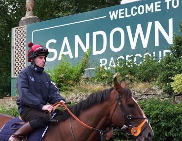 Racing comes from Sandown this afternoon