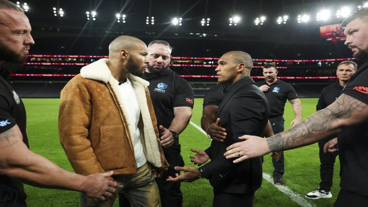 Boxer Chris Eubank Jr and Conor Benn