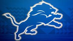 The Detroit Lions badge in the NFL as they look to win another game