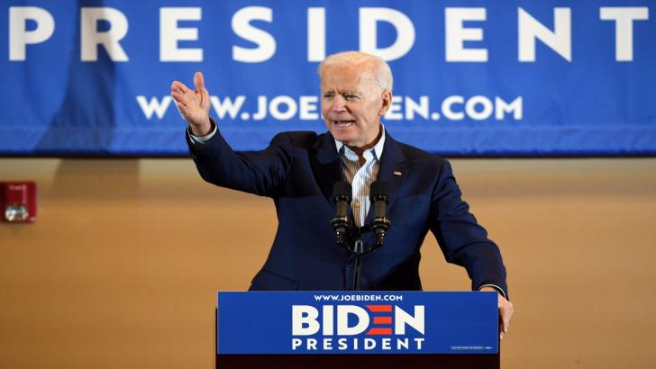 Former US Vice President Joe Biden