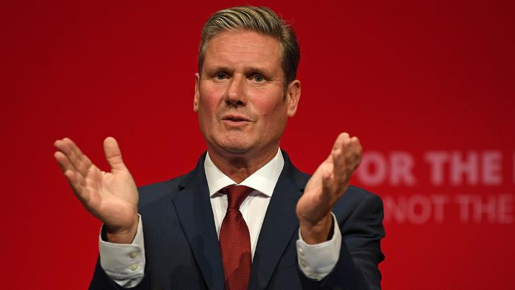 Starmer is seen as the frontrunner in the Labour leadership race