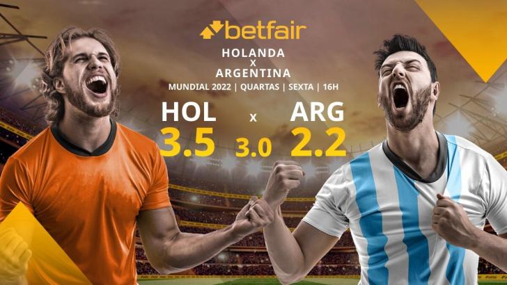 Holanda x Argentina: onde assistir, horário e escalações das quartas de  final da Copa do Mundo 2022