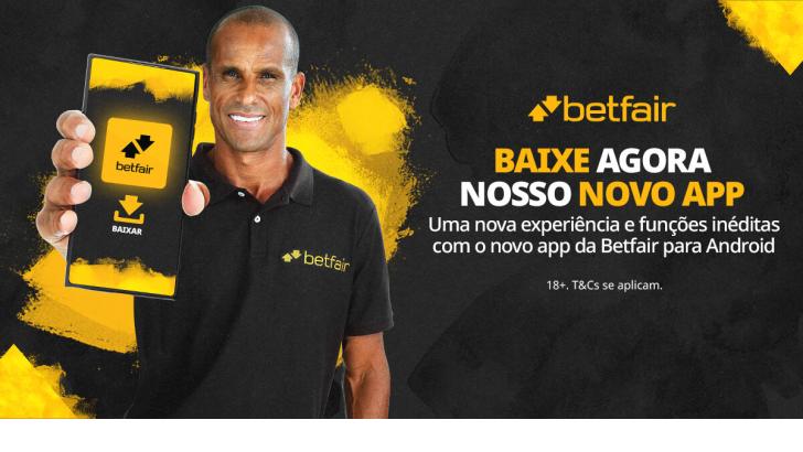 Faça o download do aplicativo da Betfair Esportes para Android