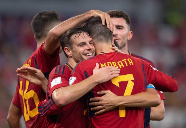 Espanha faz maior goleada desta Copa do Mundo na Costa Rica