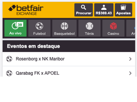 Como ver o histórico de apostas no site da Betfair?