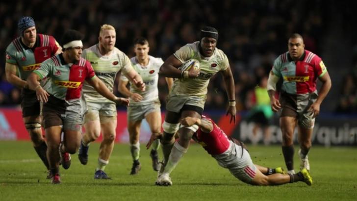 Maro Itoje suffered a fractured jaw during Saracens' defeat at Harlequins
